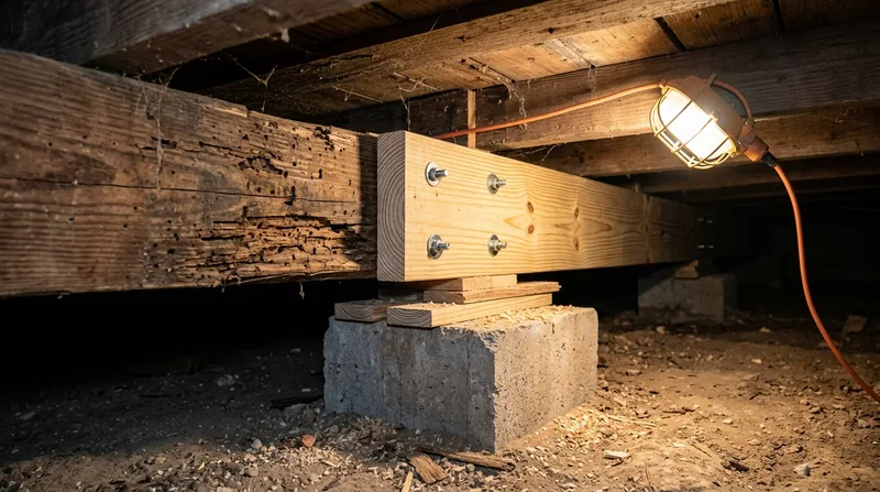 Floor Joist & Subfloor Repair Laredo